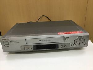 【T】【7846】ソニー　VHS　デッキ　SLV-R100 SONY VHSビデオデッキ 