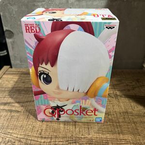 数２個あり【未開封】 ワンピース ONEPIECE FILM RED Qposket Q posket ウタ UTA 赤髪海賊団 フィギュア FIGURE ウタウタの実 キューポス