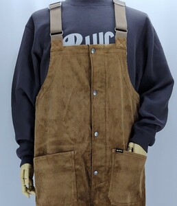 BLUCO WORK GARMENT/bruko/1036/WARM OVERALL color (BRN), size L. new goods. tax included price. free shipping.