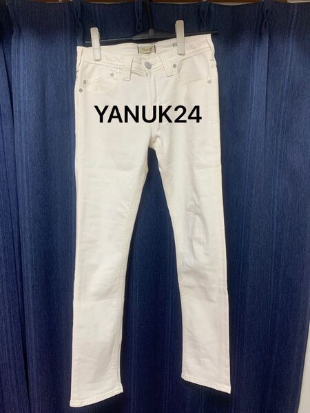 最終値下げ!ホワイトデニム ヤヌーク YANUK カイ KAY 24