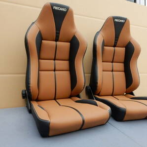 RECARO SR-3 カスタム ローサポート 2脚セット 張り替え未使用 ハイエース ＲＶ ＢＯＸ。。の画像2