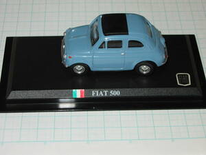 週刊 デル・プラド カーコレクション No.9 ミニカー delprado collection★フィアット 500 Fiat 500 1957 1/43 ダイキャスト デルプラド