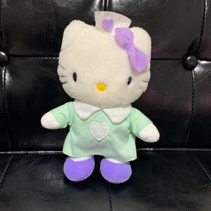 ハローキティ サンリオ SANRIO ぬいぐるみ　看護師　エイコー　1997