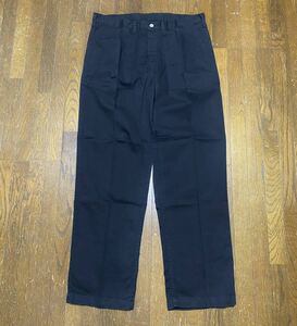 23 TENDERLOIN PIQUE TROUSERS BLACK テンダーロイン トラウザー パンツ ピケ ブラック Lサイズ