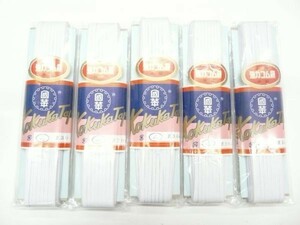 新品未開封 強力ゴム紐 平ゴム 國華 Kokuka Tape 4mm 30m 5袋 計150mセット 手芸 裁縫 ハンドメイド /3530在