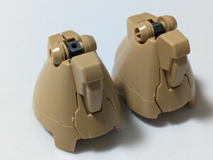 同梱送料120円　HG　1/144　ドムトローペン　サンドカラー　脚パーツ　ジャンク