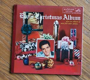 ELVIS PRESLEY1957u.s.original ELVIS'CHRISTMAS ALBUM RCAvictor LOC-1035 エルヴィスプレスリークリスマスアルバム アメリカオリジナル盤