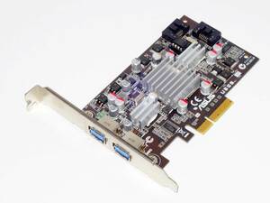 [SATA3/USB3.0/2port/2port PCIe подключение ] ASUS U3S6 [Windows7,8,10 32/64bit соответствует ]