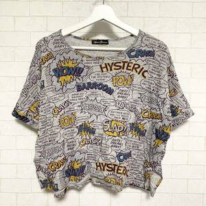 HYSTERIC GLAMOUR Hysteric Glamour T-shirt short sleeves total pattern FREE