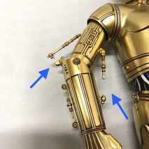 【中古】開封品 ホットトイズ C-3PO スター・ウォーズ エピソード4/新たなる希望 ヒーロー・オブ・レベリオン 1/6 破損有[240015238644]_画像10