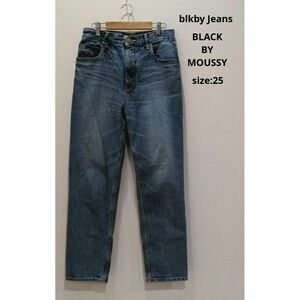 blkby Jeans BLACK BY MOUSSY ハイウエスト デニム