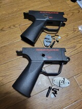 110・マルイ電動MP5 (ver2)　ロアフレーム×２　中古品　※700・1000・30000HC対応底_画像2