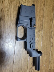 42・マルイ電動M4 系(A2刻印)　ロアフレーム　中古品　※トリガーガード片側割れあり