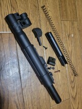 51・マルイ電動MP5 (ver2)　強化コッキングレシーバー　中古品　※アルミパイプ追加の現行品_画像2
