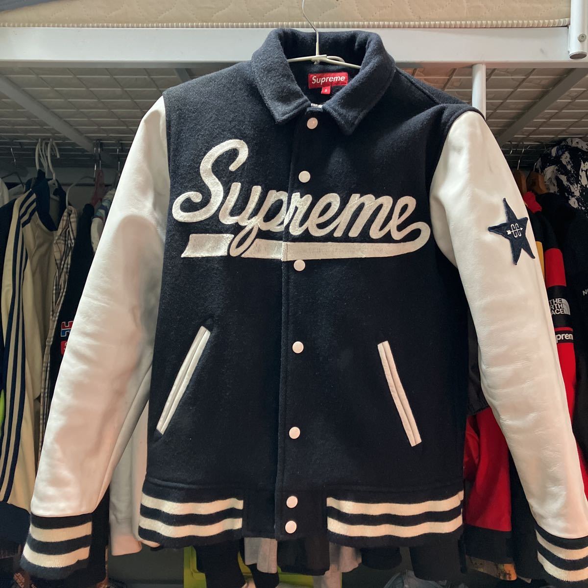 Yahoo!オークション -「supreme leather jacket」の落札相場