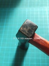 【B】 荒らし鎚 あらし鎚 テクスチャー 鍛金 彫金 金槌 工具 加工 道具 ハンマー_画像3