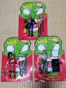 トイアイランド社　マスク　マイロ クラシックマスク　ドック 5インチフィギュアシリーズ THE MASK３体セット