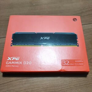 ADATA XPG メモリ DDR4-3200(PC4-25600) 32GB×2枚組 計64GB デスクトップ 品番:AX4U3200732G16A-DCBK20