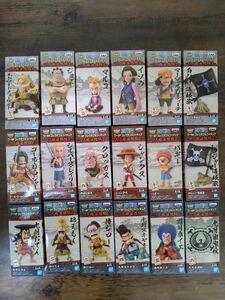 ONE PIECE ワンピース　ワールドコレクタブルフィギュア　ワノ国回想編1,2,3　コンプセット　新品未開封　ワーコレ