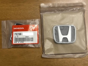 ★新品 未使用 HONDA BEAT PP1用 フロント と リヤ H エンブレム 2点セット Front and Rear Emblems SET ビート ホンダ 純正部品