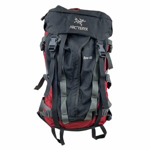 USED ARC'TERYX Bora40 アークテリクス ボラ40 リュックサック バックパック BACKPACK ブラック レッド カナダ製 アウトドア 登山 旅行