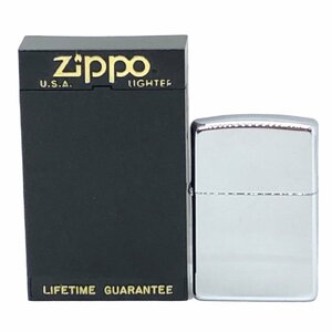 未使用 ZIPPO オイルライター LIGHTERS ジッポー ライター 本体 オイル タバコ 煙草 喫煙グッズ 喫煙 USA アメリカ シルバー ケース付