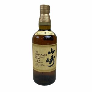 未開栓 大阪府限定発送 SUNTORY サントリー ウイスキー 山崎 700ml 43% 12年 山崎蒸溜所 SINGLE MALT シングルモルト 蒸留所 国産 酒