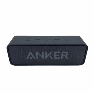 KS USED ANKER Sound Core アンカー サウンドコア A3102H スピーカー ステレオ ブラック Bluetooth 4.2 動作確認済 本体のみ