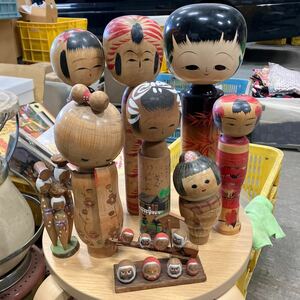 【D-100】こけし 郷土玩具 伝統こけし 民芸品 レトロ 人形 伝統工芸 伝統工芸品