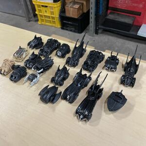 【D-12】（ジャンク品）ミニカー　バットマン　バットモービル　車　大量セット まとめ売り