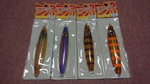 レインズ 団長ジグ ヒラムーヴァー 100g 4個セット 新品4 reins ムーヴァー 太刀魚 タチウオ サワラ 根魚 青物 サーベル ドラゴン