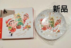 不二家　お皿　子供　こども　食器　クリスマス　限定　プレート　陶器　ぺこちゃん