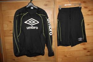  Umbro UMBRO jersey top and bottom set men's M free shipping 