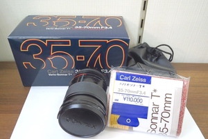 □G72406:CONTAX コンタックス Carl Zeiss Vario-Sonnar T* 35-70mm F3.4 ジャンク 中古品　