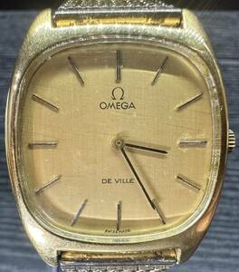 腕時計 OMEGA DE VILLE Cal.625 SEVENTEEN 17 JEWELS 42 198568 111.0139 オメガ デビル 53.87g メンズ 稼働品 10D319WA