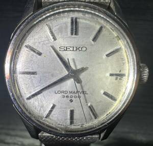 腕時計 SEIKO LORD MARVEL 36000 5740-8000 STAINLESS STEEL WATERPROOF セイコー ロード マーベル 66.88g メンズ 稼働品 10D261WA
