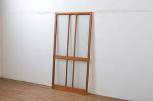 R-064626 retro fittings Showa Retro . space structure .. recommendation. glass door 1 sheets ( sliding door,.. door )(R-064626)