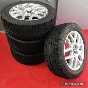 VWワーゲン純正 BBS 16x6.5J +42 PCD100-5H ブリヂストンBLIZZAK VRX ４本セット ゴルフ4 ニュービートル など