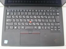 【1円スタート】Lenovo ThinkPad X1 Carbon 6th Gen 20KGA00SJP Core i5 8250U 1.6Ghz 8GB 256GB(SSD) 14インチ FHD(1920×1080) Windows10_画像2