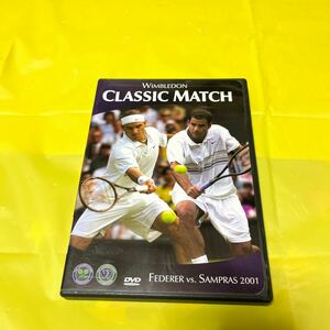 DVD テニス　ウィンブルドン　クラシックマッチ　Federer VS.Sampraas 2001 未チェックのジャンク扱い