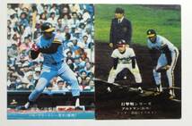 ☆ プロ野球カード 阪神タイガース 1975年 アルトマン(787番)、1977年ブリーデン(671番) Tigers レア！ ☆_画像3