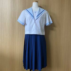 【コスプレ衣装】　（SE1045)　南城中学校　夏セーラー服スカートセット　中学生　高校生　制服　学生服　女子高生　JK JC