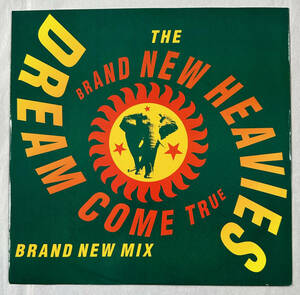 ■1990年 UK盤　オリジナル The Brand New Heavies - Dream Come True (Brand New Mix) 12”EP JAZID 25T Acid Jazz