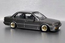 絶版 レア 希少 1/64 トヨタ カローラ 1500SE リミテッド 改 AE91 AE92 深リム ワーク シャコタン カスタム ツライチ 改造 ハチマル バブル_画像5