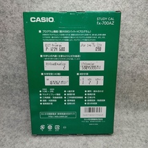 【新品】カシオ プログラム電卓 FX-700AZ メーカーアウトレット品_画像3