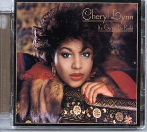 【ボーナストラック収録】Cheryl Lynn/It's Gonna Be Right