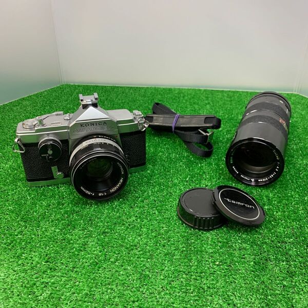 希少品 Konica autorex フィルムカメラ フル、ハーフ切り替え 付属品あり