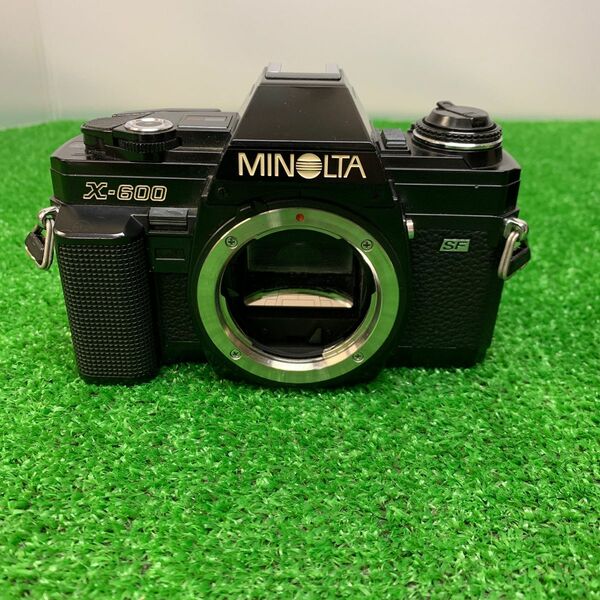 MINOLTA X-600 フィルムカメラ　希少品　フォーカスエイド　単4電池駆動