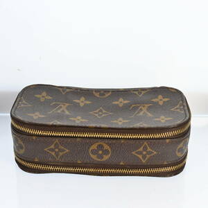 LOUIS VUITTON 化粧ポーチ モノグラム M47510 トゥルースブラシュPM コスメポーチ F1206.9T511