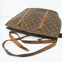 LOUIS VUITTON ルイヴィトン モノグラム バビロン M51102 トートバッグ ブラウン　R2549CA511　ジャンク_画像3